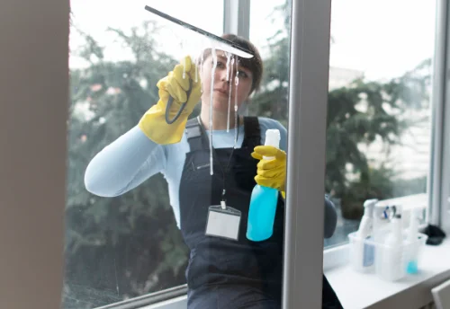 Nettoyage de vitres intérieures et extérieures à Roussennac